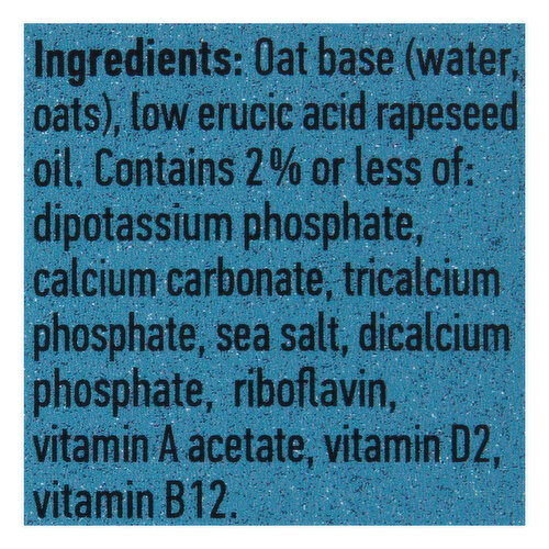 Oatly Shelf Stable Oatmilk Full Fat Milk