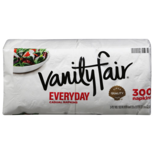 Vanity Fair Napkins, Everyday, 2-Ply