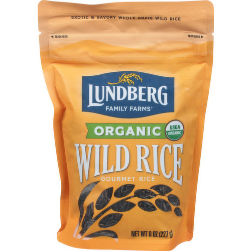Lundberg Family Farms Rice, Organic, Gourmet, Wild Rice