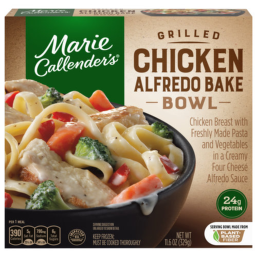 Marie Callender's Grilled Chicken Alfredo Bake Bowl Frozen Meal