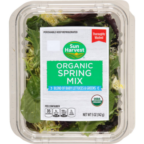 Sun Harvest Spring Mix, Organic