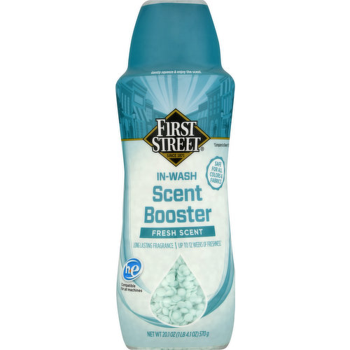 First Street Scent Booster, In-Wash, Fresh Scent