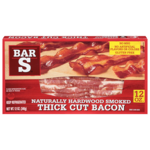 Bar S Bacon, Thick Cut