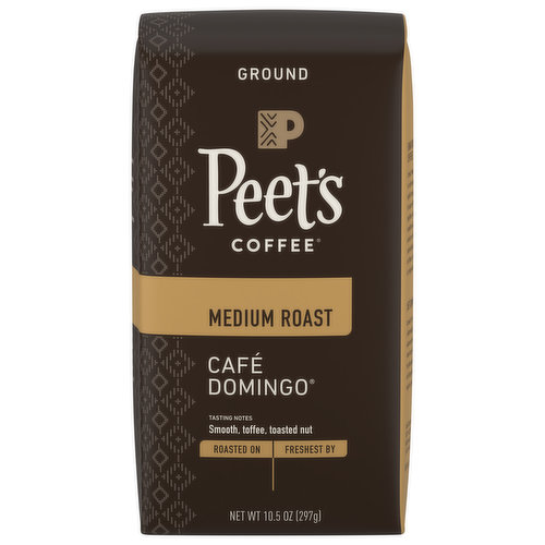 Peet's Coffee Coffee, Ground, Medium Roast, Cafe Domingo