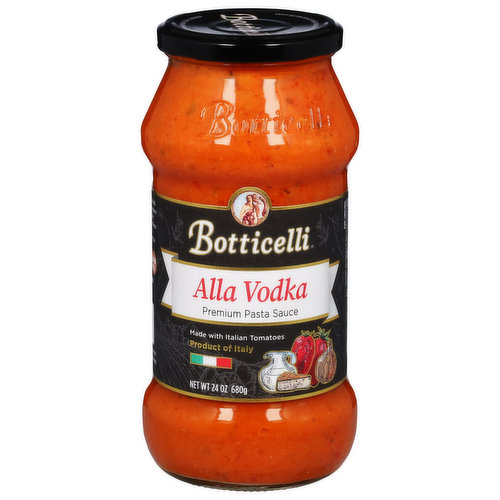 Botticelli Pasta Sauce, Premium, Alla Vodka