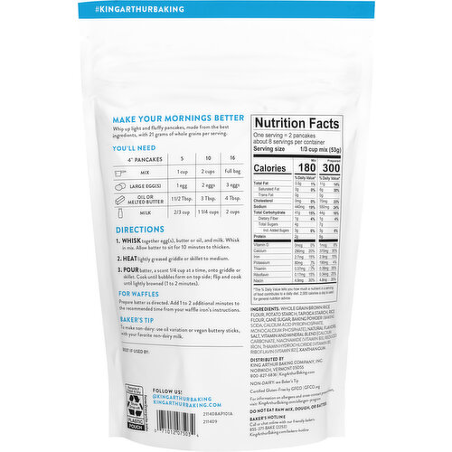 King Arthur Baking Company Pancake Mix, Gluten-Free