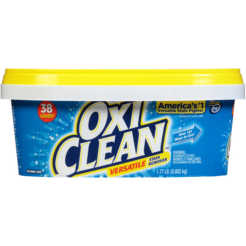 OxiClean Stain Remover, Versatile