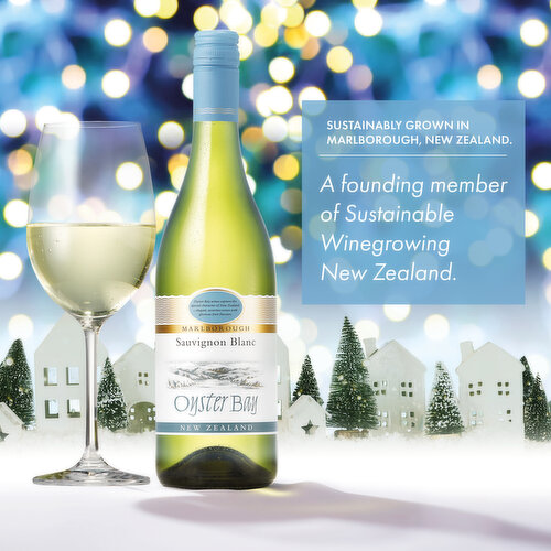 Oyster Bay Oyster Bay Sauvignon Blanc is stunningly aromatic with tropical fruits, bright citrus notes, and a refreshing zesty finish. Pairs perfectly with lighter meals, a variety of fresh Asian flavors, and seafood.
