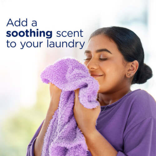 Downy Calm scent booster, Soothing Lavender and Vanilla Bean scent