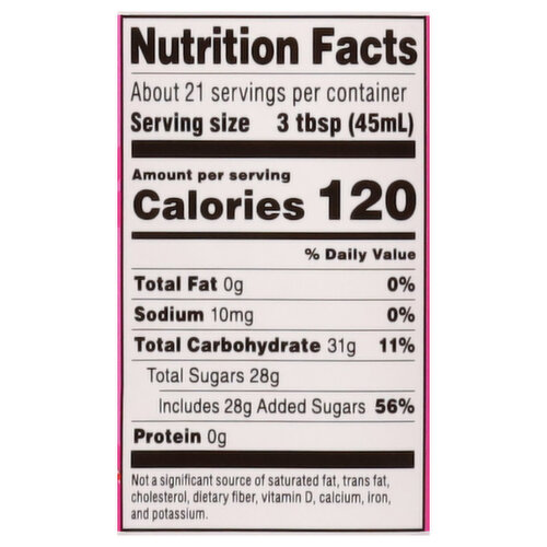 First Street Cotton Candy Snow Cone Syrup