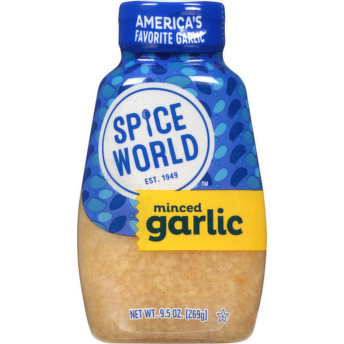 Spice World Garlic, Minced