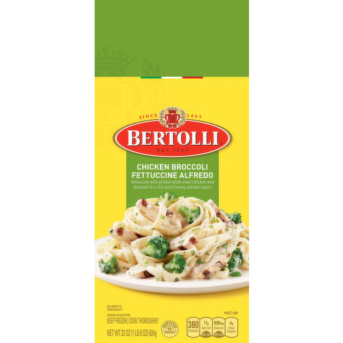 Bertolli Chicken Broccoli Fettuccine Alfredo