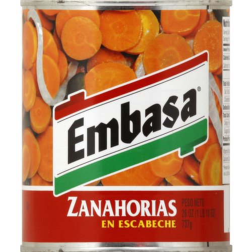 Embasa Carrots, in Escabeche