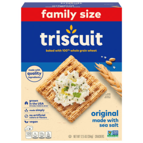 Triscuit Crackers, Original, Family Size