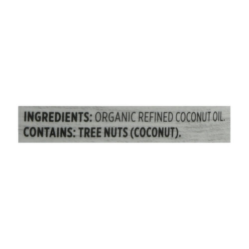 Sun Harvest Coconut Oil, Organic, Refined