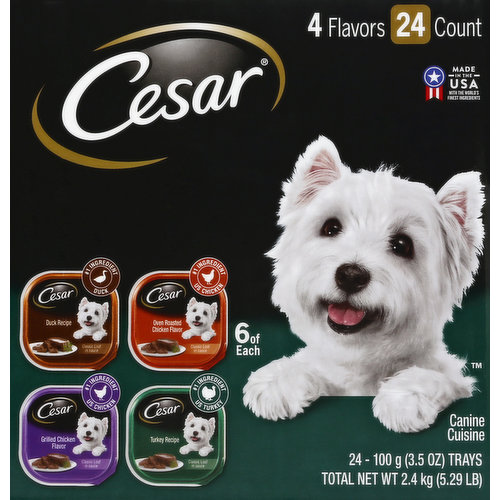 Cesar Canine Cuisine, Assorted Flavors
