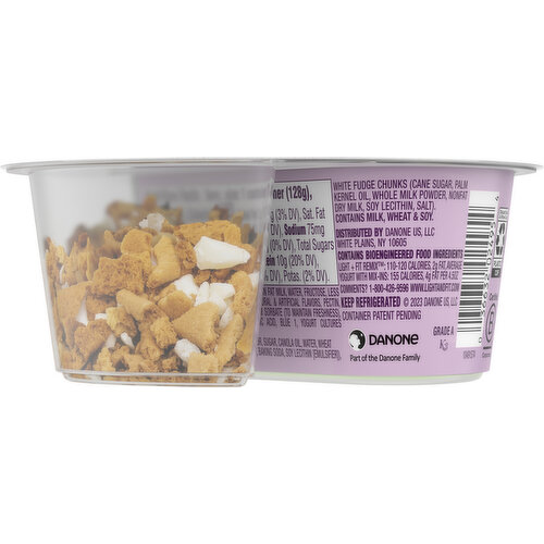 Dannon Yogurt & Mix-Ins, Fat Free, Key Lime Pie, Greek, Remix