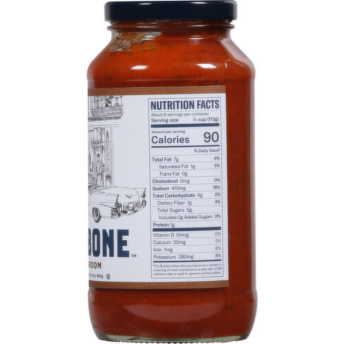 Carbone Sauce, Mushroom