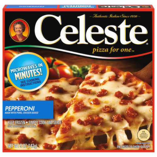 Celeste Pizza, Pepperoni