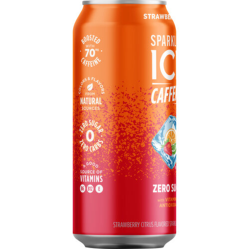 Sparkling Ice Sparkling Water, Zero Sugar, Strawberry Citrus