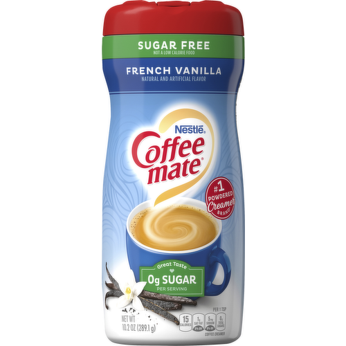 Coffee-mate French Vanilla Sugar Free 10.2 oz