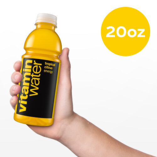 vitaminwater Energy Tropical Citrus Nutrient Enhanced Flavored Water Beverage