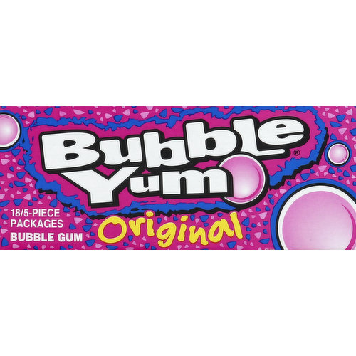 Bubble Yum Bubble Gum, Original