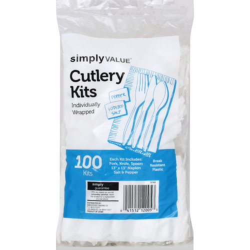 Simply Value Cutlery Kits
