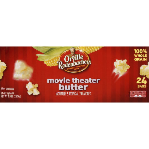 Orville Redenbacher's Popping Corn, Gourmet, Movie Theater Butter