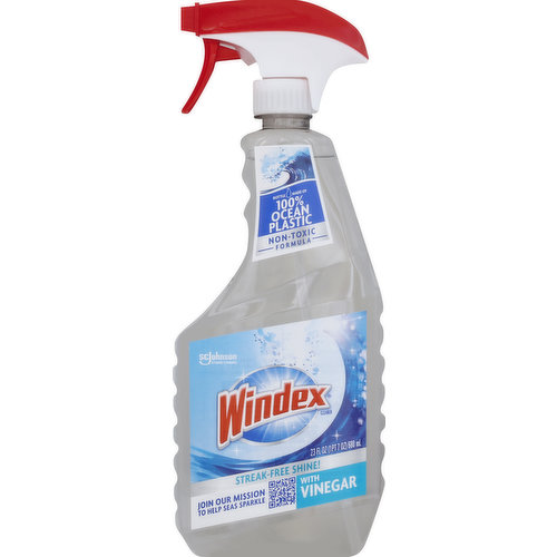 Windex Cleaner, with Vinegar