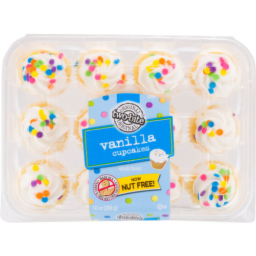 Two-Bite Cupcakes, Vanilla