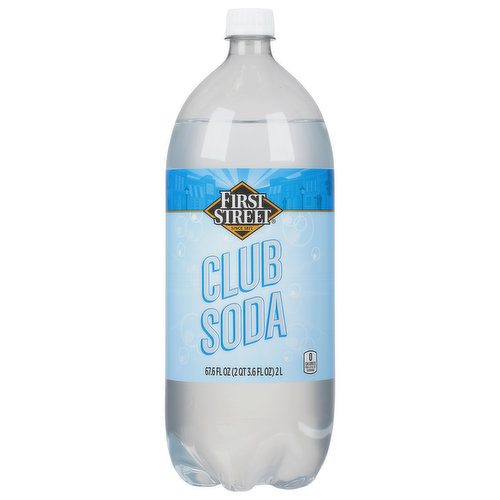 First Street Club Soda