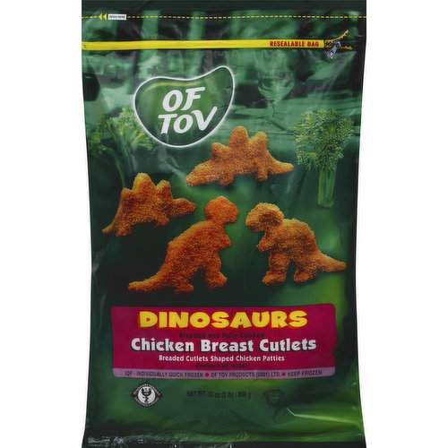 Of Tov Chicken Breast Cutlets, Dinosaurs