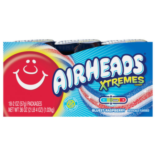 AirHeads Candy, Bluest Raspberry, Xtremes