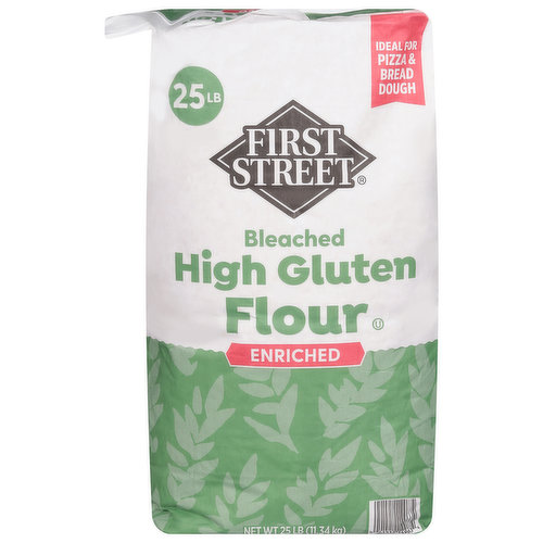 First Street High Gluten Flour, Bleached, Enriched