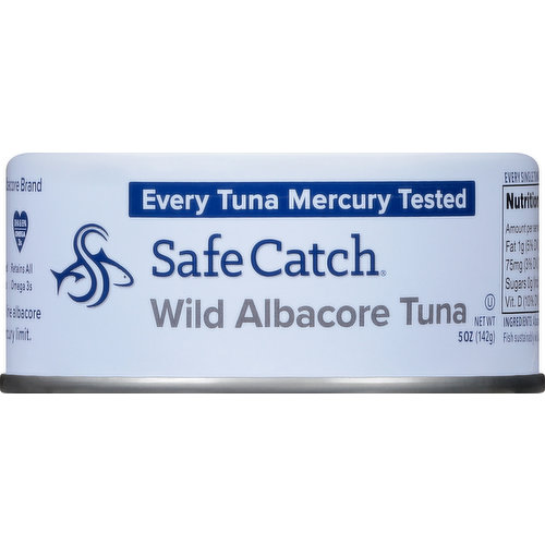 Safe Catch Tuna, Albacore, Wild