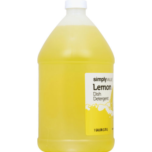 Simply Value Dish Detergent, Lemon