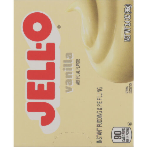 Jell-O Pudding & Pie Filling, Vanilla, Instant