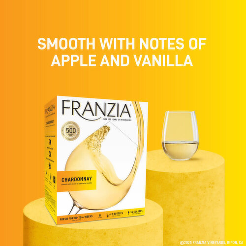 Franzia Chardonnay White Wine Box