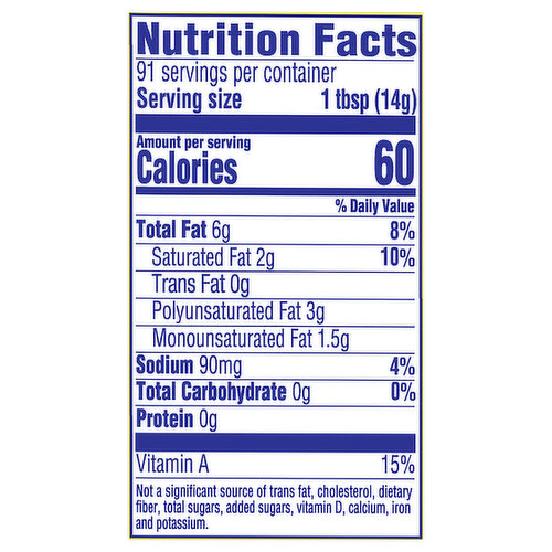 I Can't Believe It's Not Butter! The Original Vegetable Oil Spread