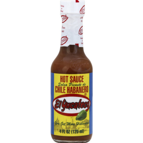 El Yucateco Hot Sauce, Red Chile Habanero