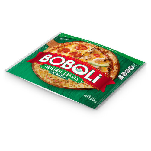 Boboli Original White Crusts, Club Pack, 2 count, 10 oz
