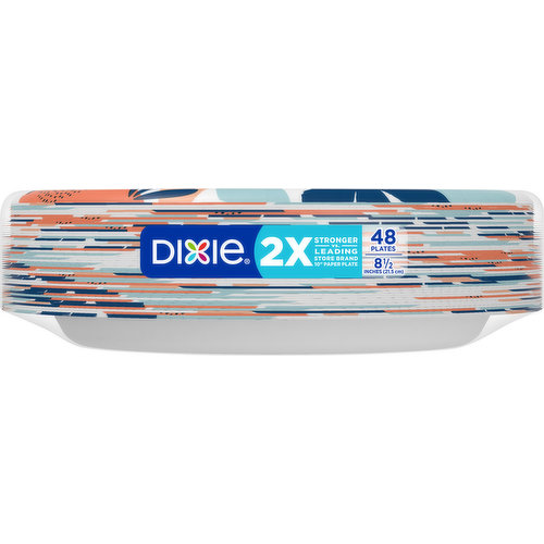 Dixie Plates, 8-1/2 Inch