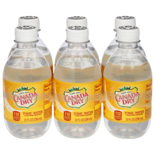 Canada Dry Tonic Water, 6 Pack