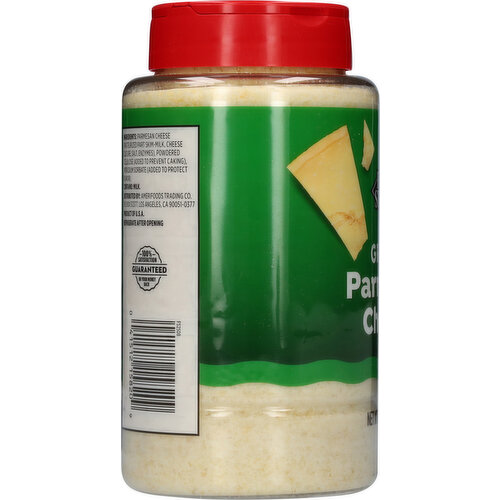 First Street Parmesan Grated Cheese Family Size