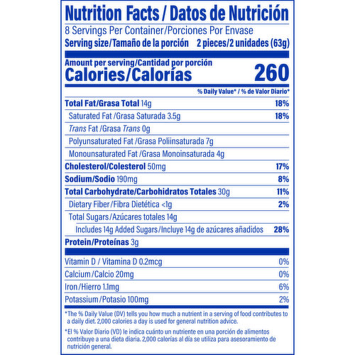 Bimbo Vanilla Mini Muffins, Club Pack, 8 twin packs, 17.64 oz