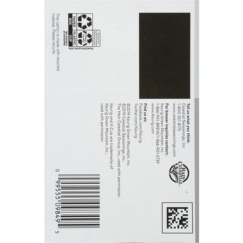 Celestial Seasonings Herbal Tea, Caffeine Free, K-Cup Pods