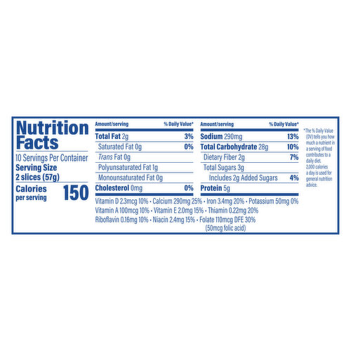 Bimbo White Bread, 20 oz