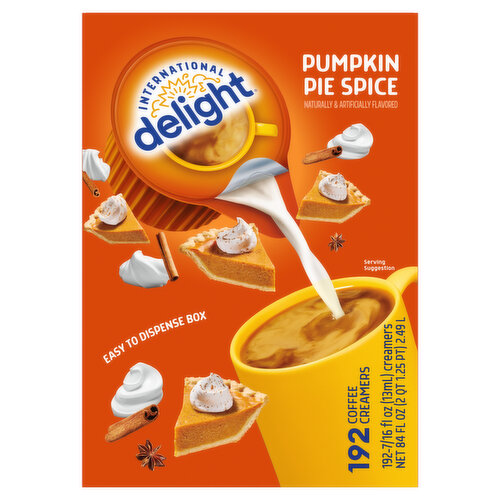 International Delight Creamer Singles, Pumpkin Pie Spice