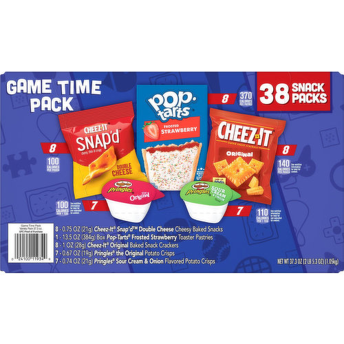 Kellogg's Snack Packs, Game Time Pack